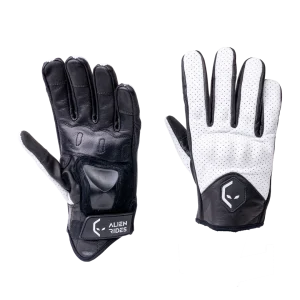 ALIEN RIDES KEVLAR LEATHER GLOVES WITH CRASH PROTECTION