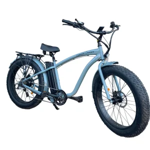 COASTAL CRUISER - 750W FAT TIRE CRUISER STEP OVER 26X4 ELECTRIC BIKE